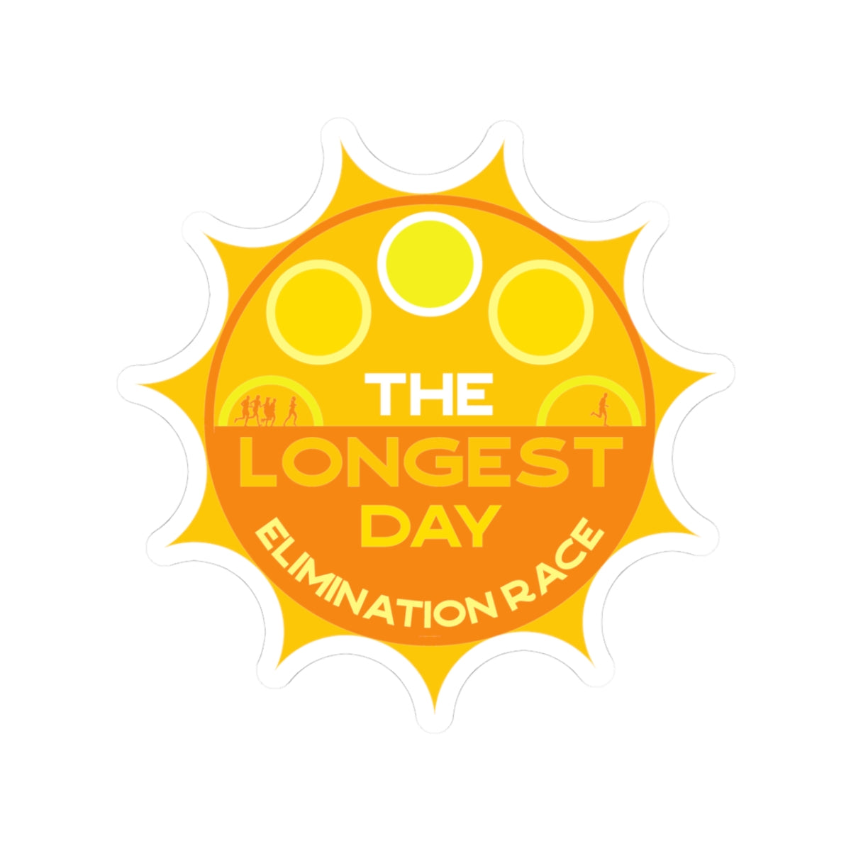 Longest Day Sun Sticker