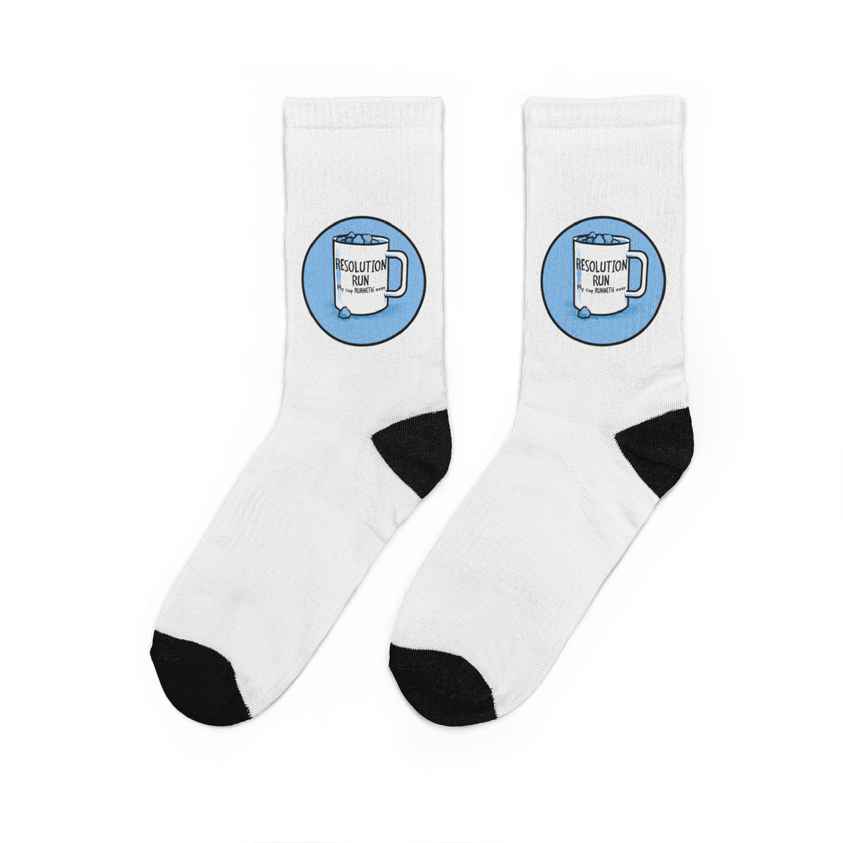 Resolution Run Coffee Mug Socks