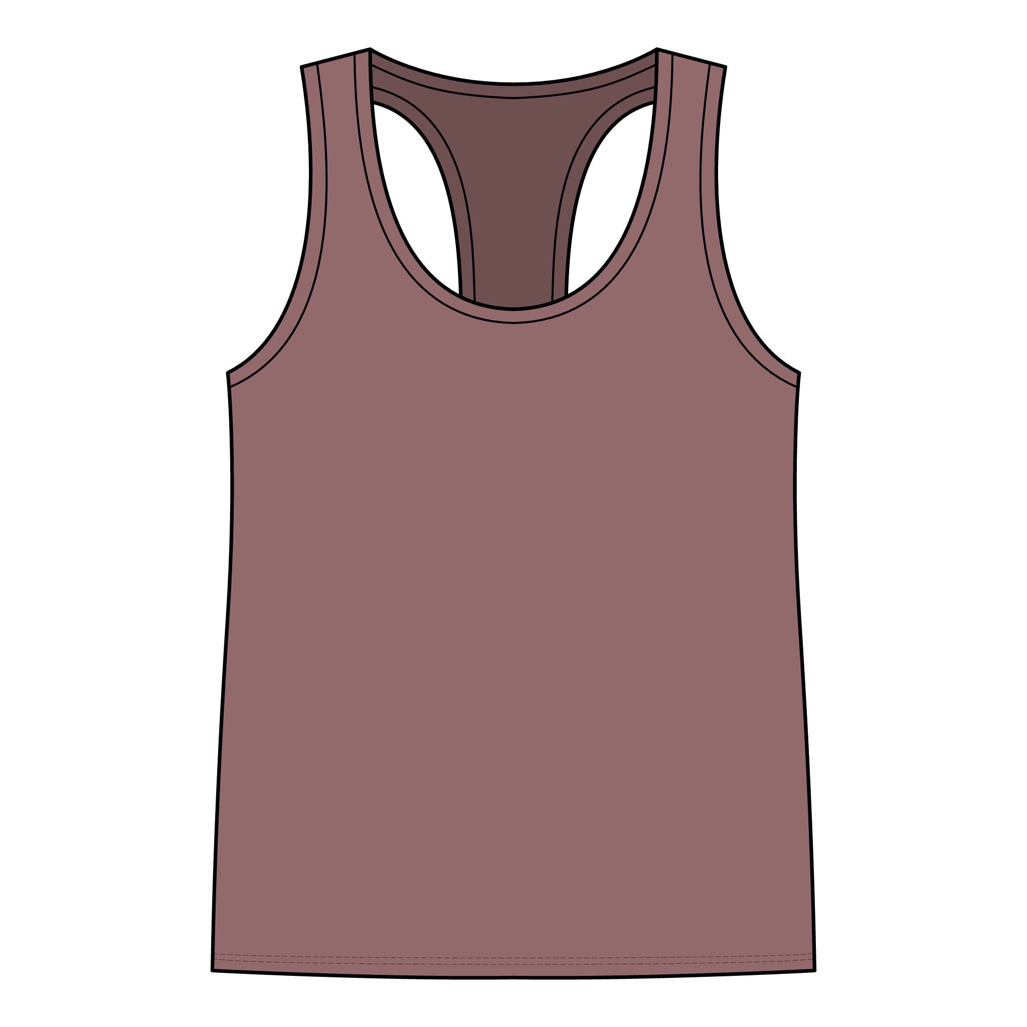 Tank Top Racer Back