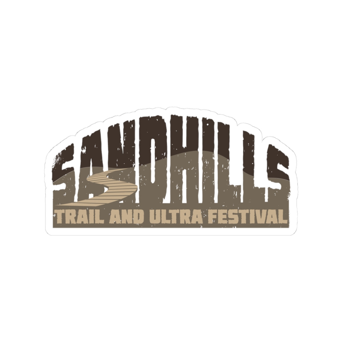 Sandhills Arch Logo Sticker