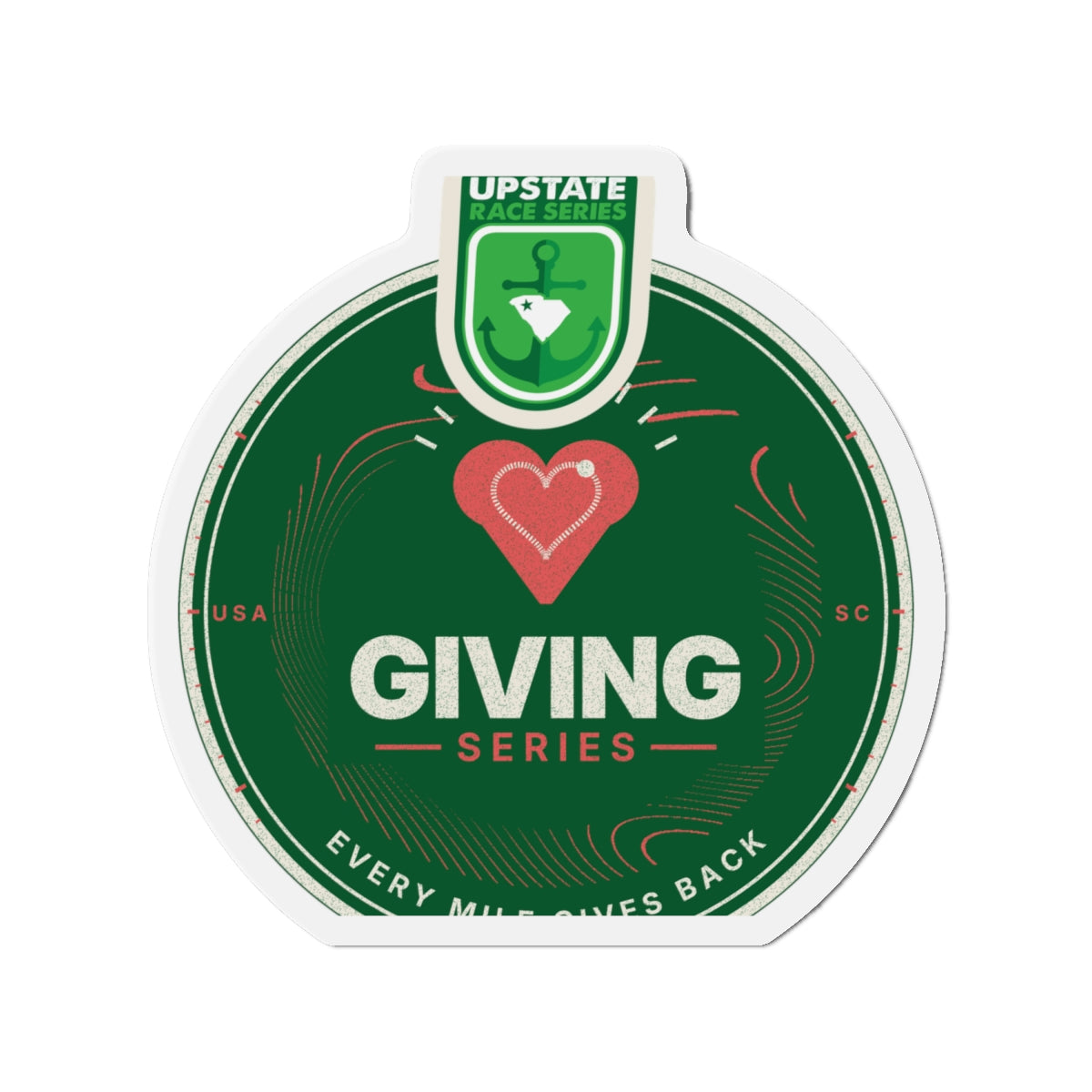 Upstate Giving Series Crest Magnet