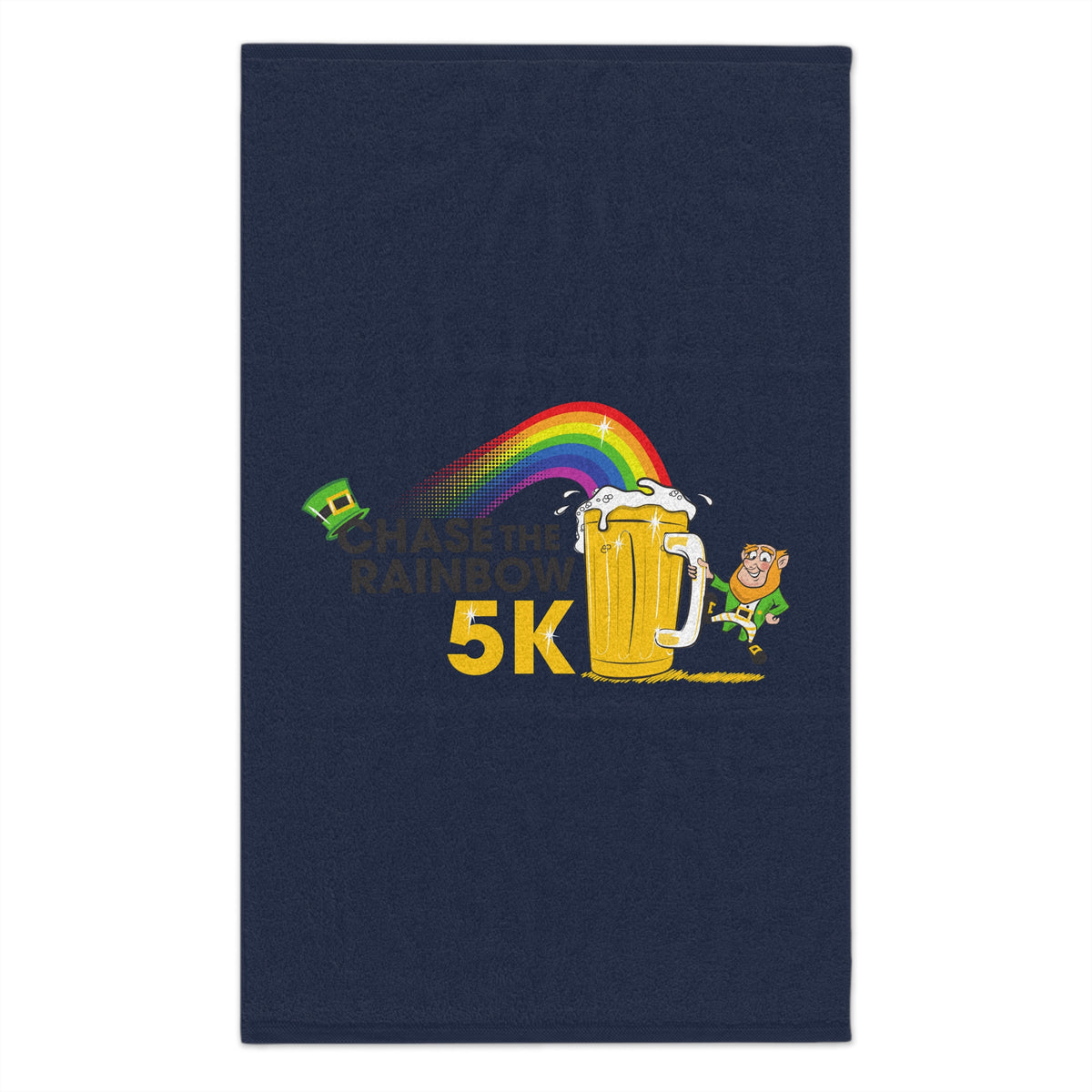 Chase the Rainbow Rainbow Pint Rally Towel
