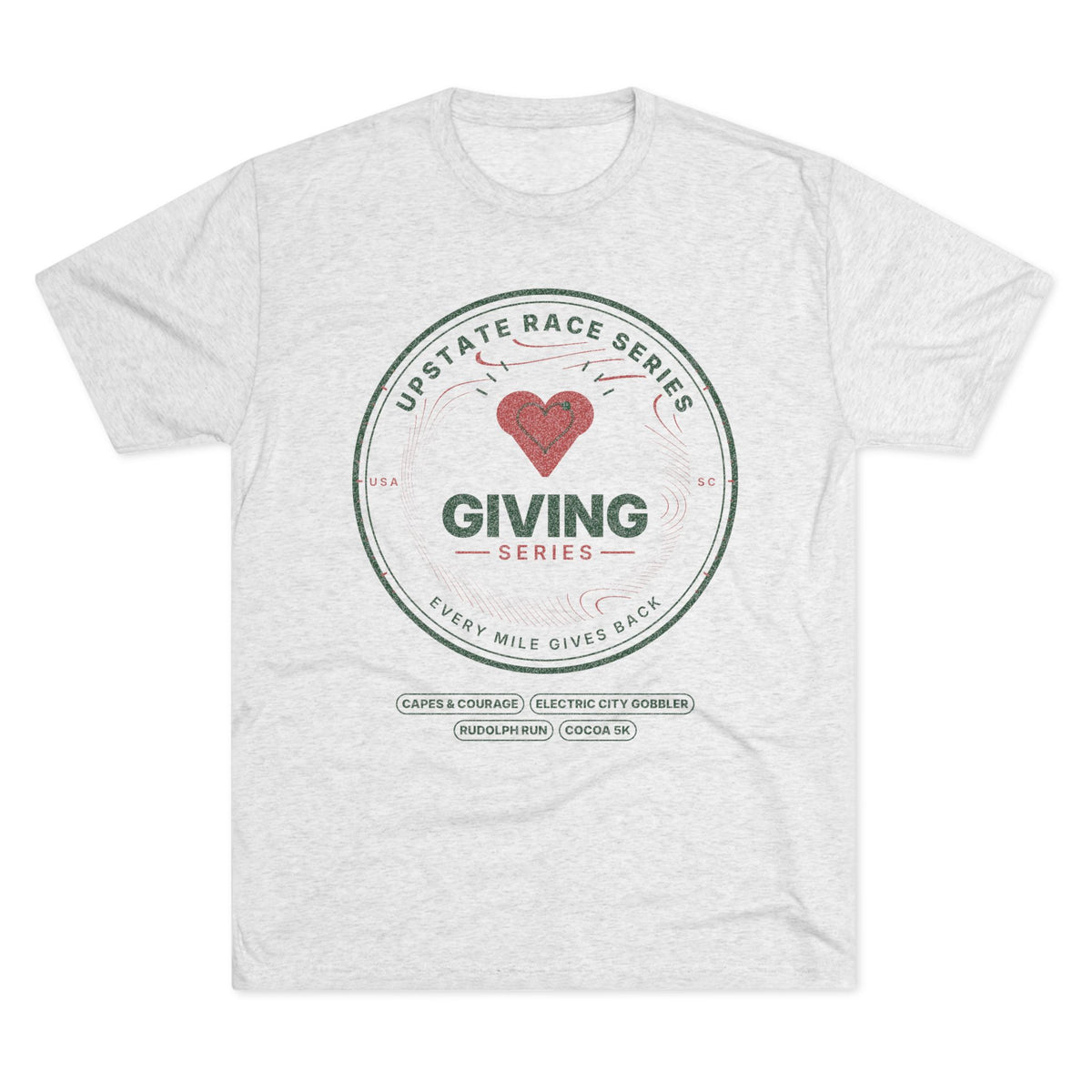 Upstate Giving Series Tee (Light Shirts)