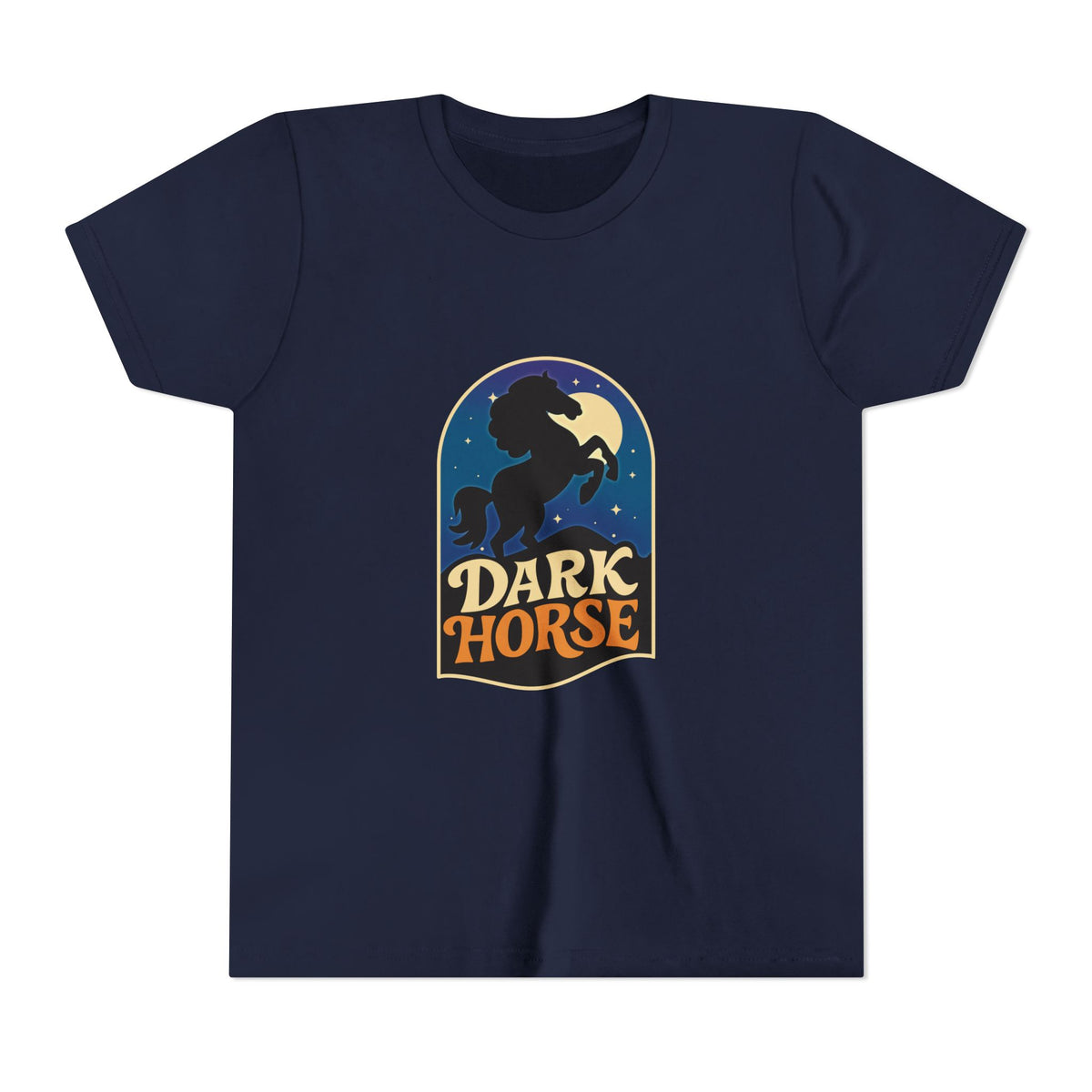 Dark Horse Moon Badge Youth Tee
