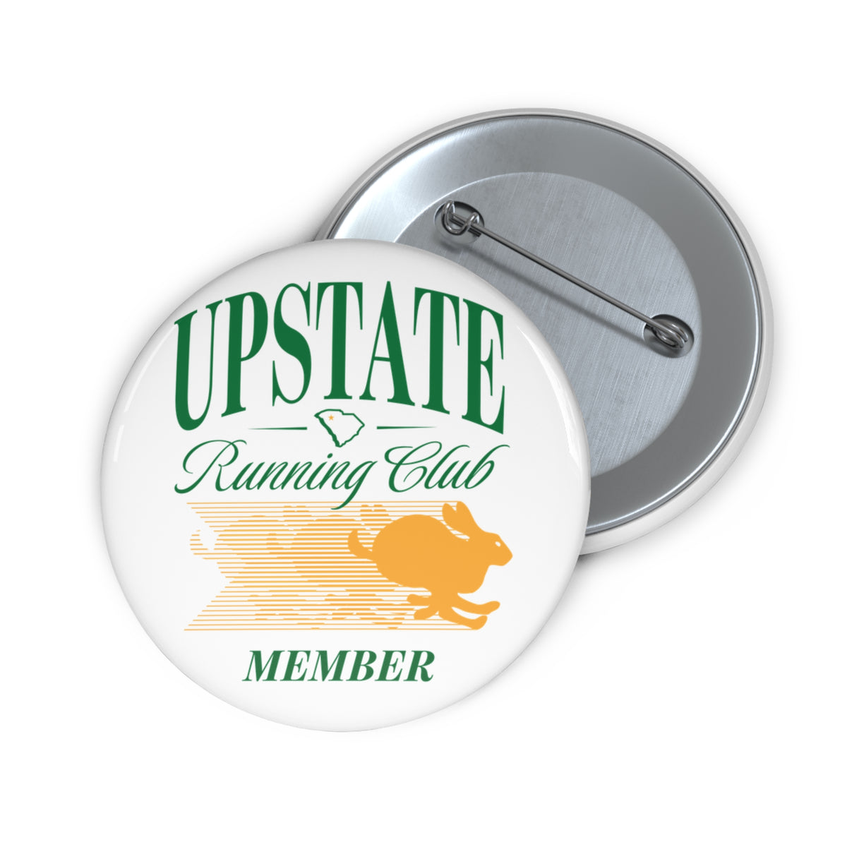 Upstate Running Club Member Pin Button
