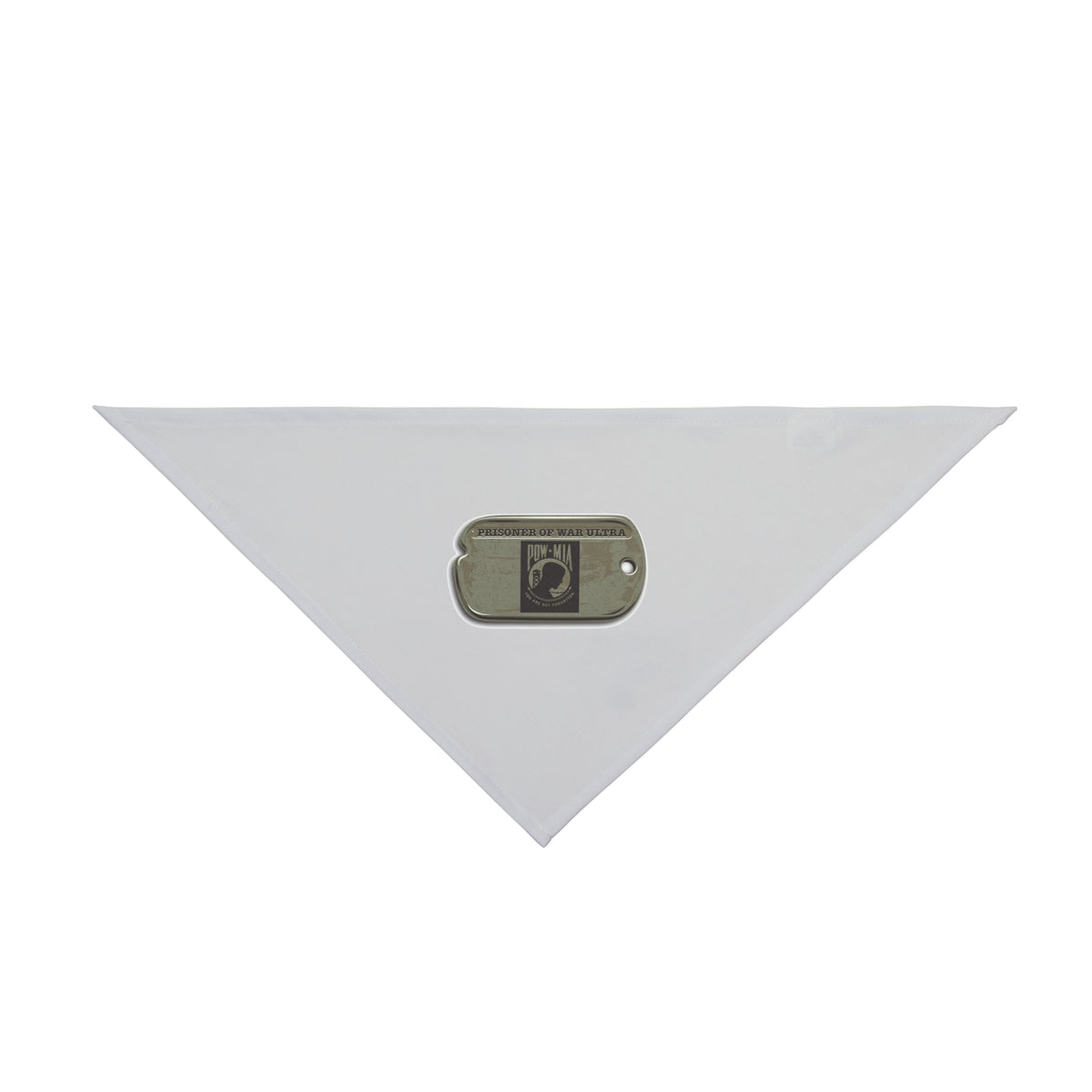 Prisoner of War Dog Tag Dog Bandana