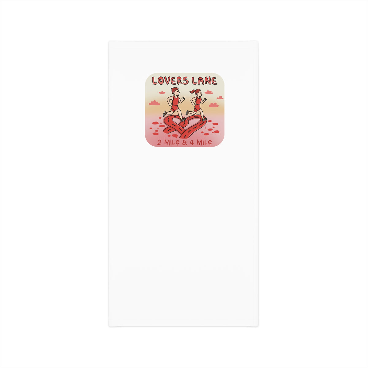 Lovers Lane Heart Badge Neck Gaiter