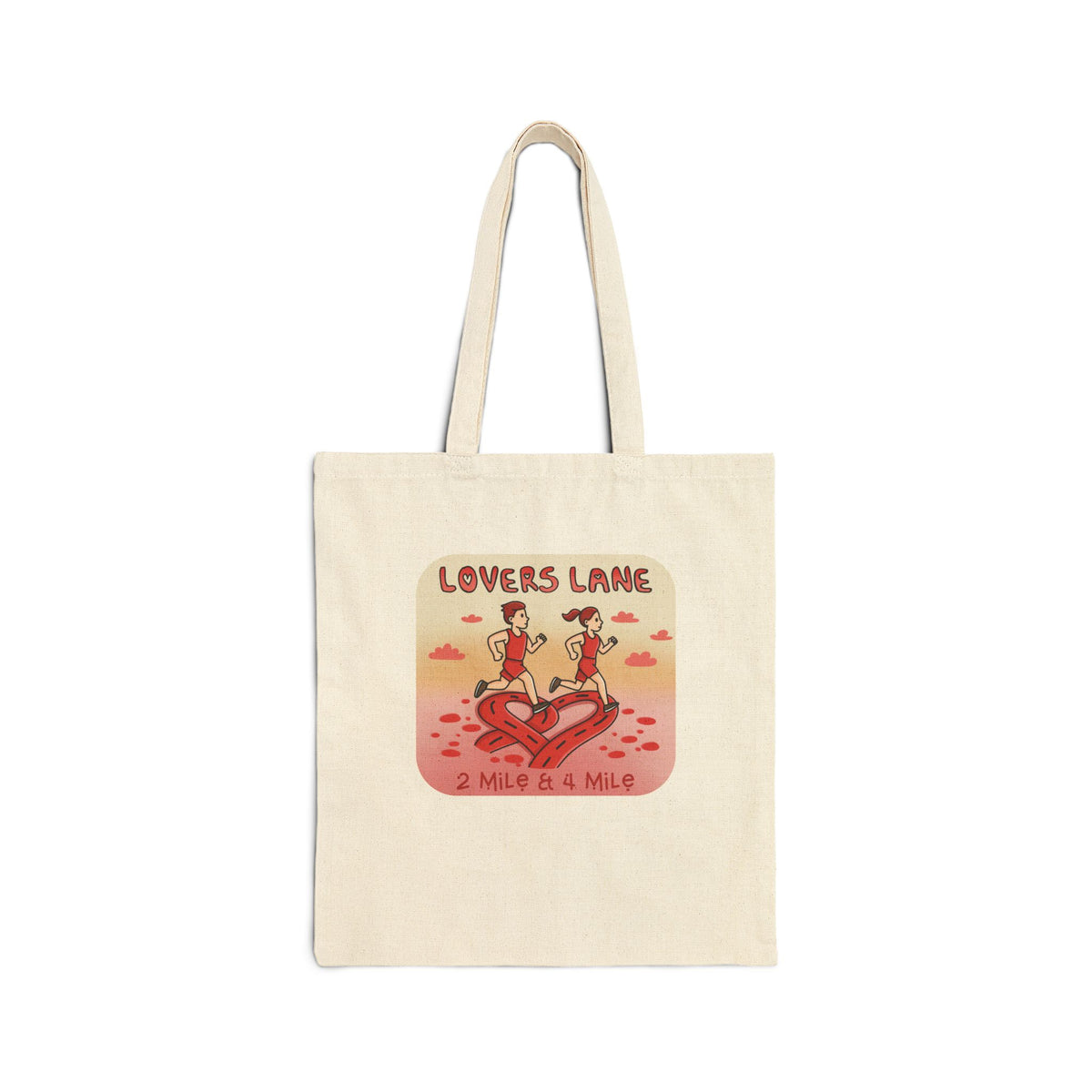 Lovers Lane Heart Badge Tote
