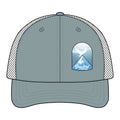 Snowbird Mountain Arch Trucker Hat