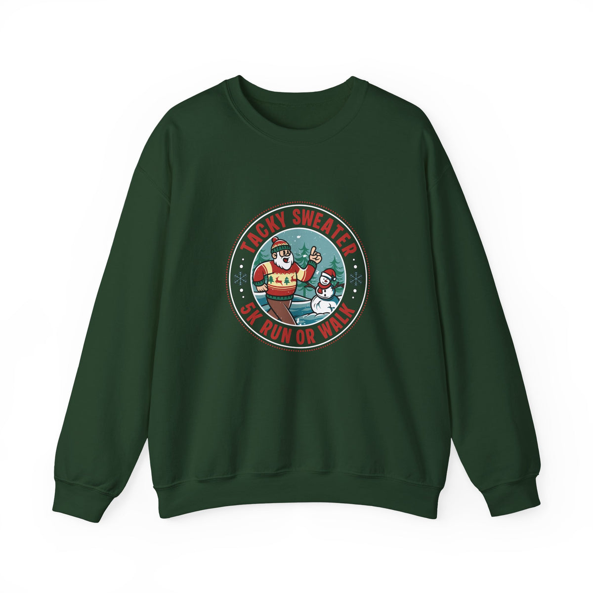 Tacky Sweater Santa Crewneck