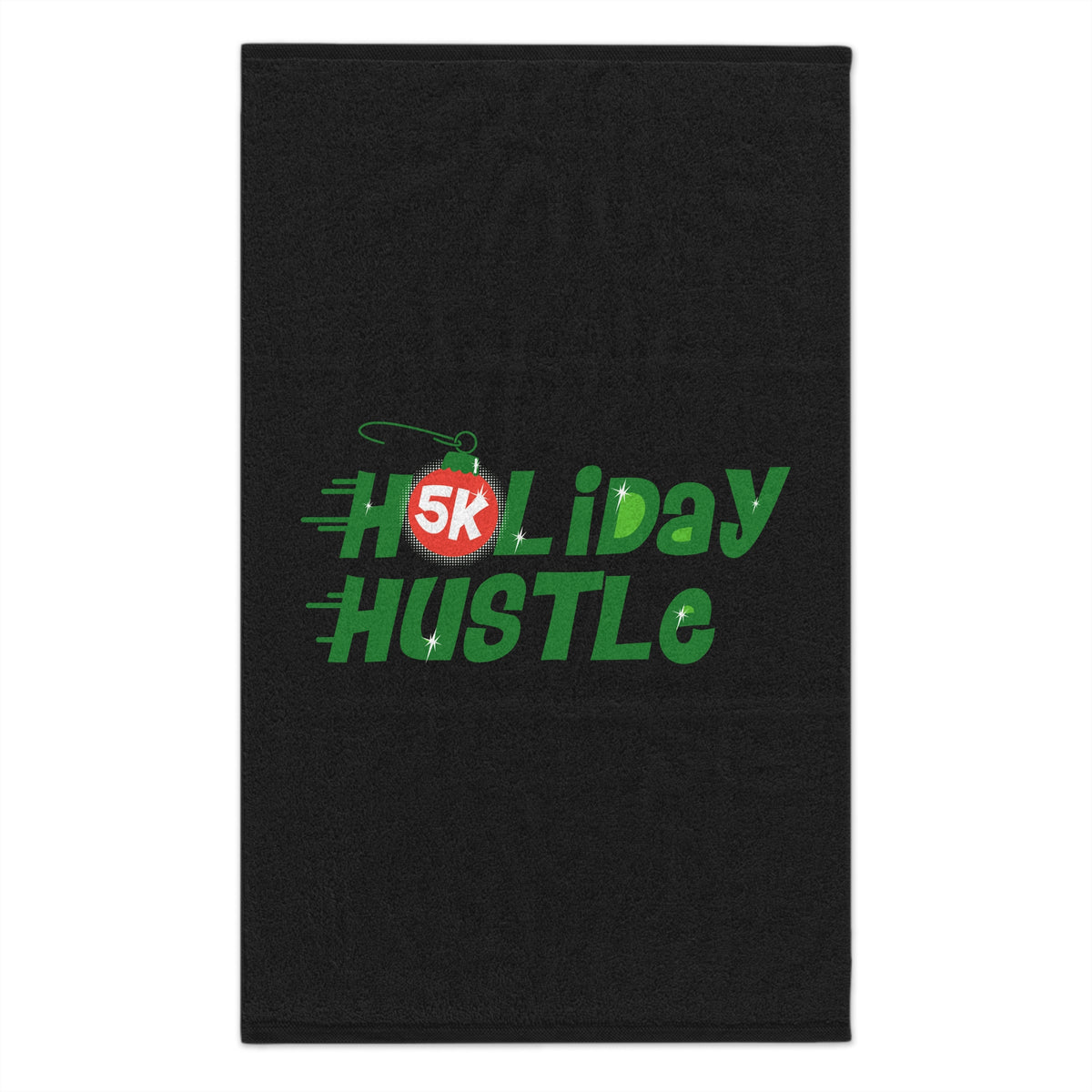 Holiday Hustle Holiday Script Rally Towel