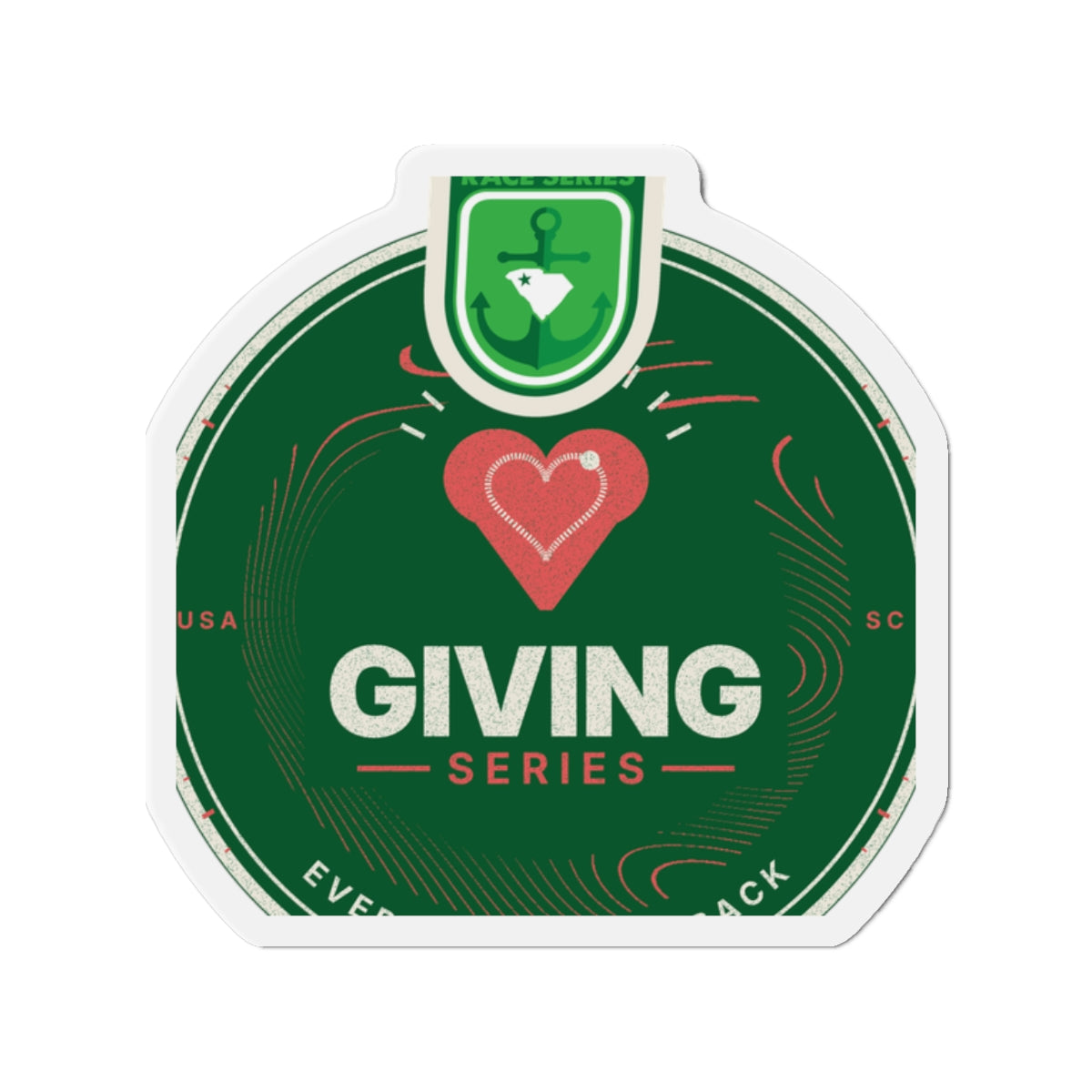 Upstate Giving Series Crest Magnet