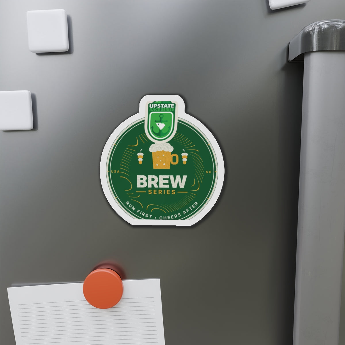 Upstate Brew Series Crest Magnet