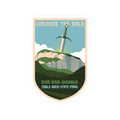 Conquer the Rock Sword in the Rock Sticker