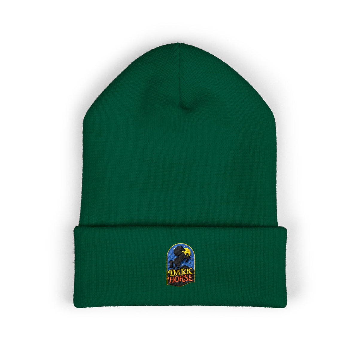 Dark Horse Moon Badge Beanie