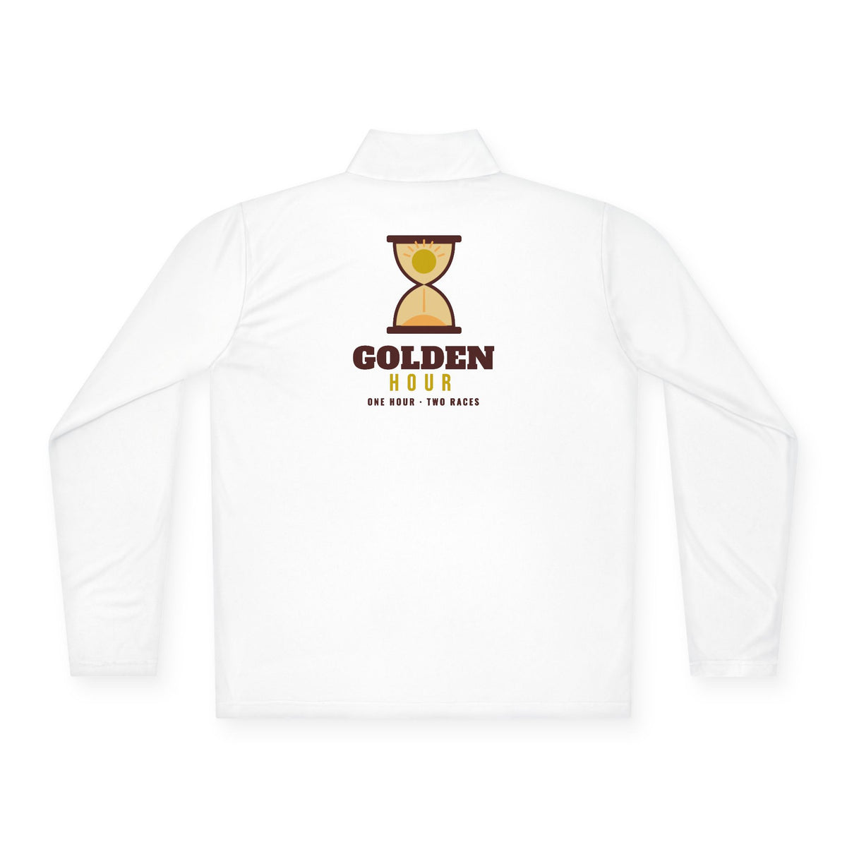 Golden Hour Hourglass Back-Print Quarter-Zip