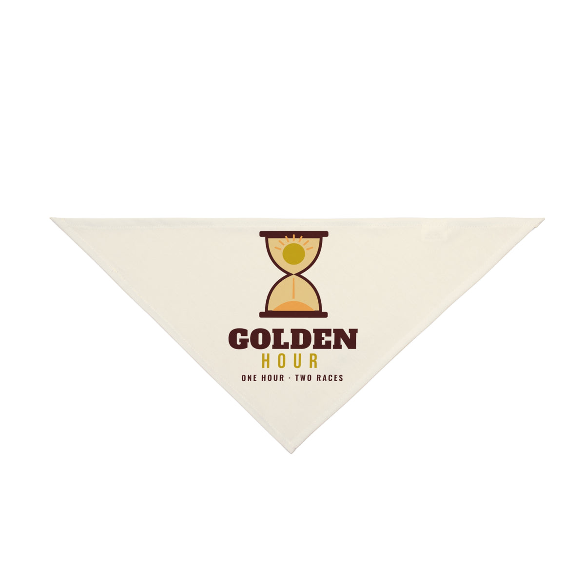 Golden Hour Hourglass Dog Bandana