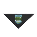 Paris Mountain Lake Badge Dog Bandana