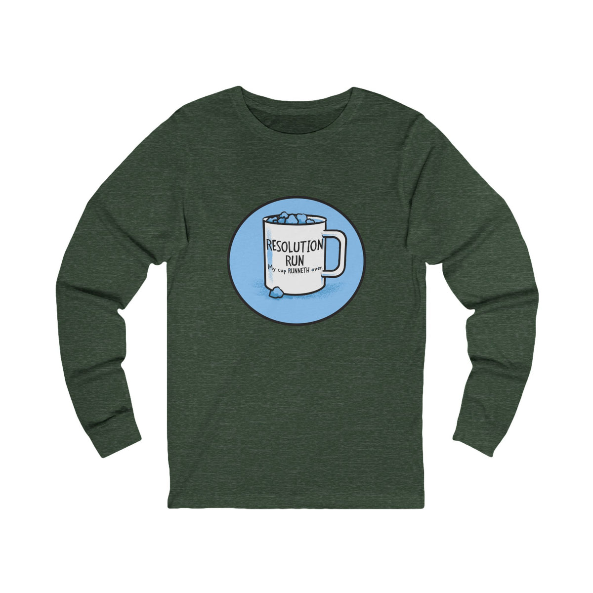 Resolution Run Coffee Mug Long Sleeve