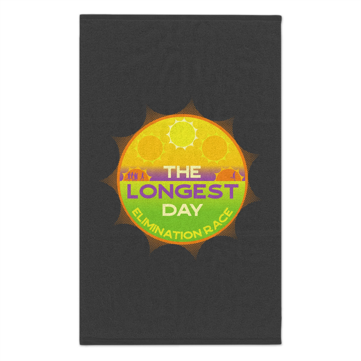 Longest Day Sunburst Badge Rally Towel