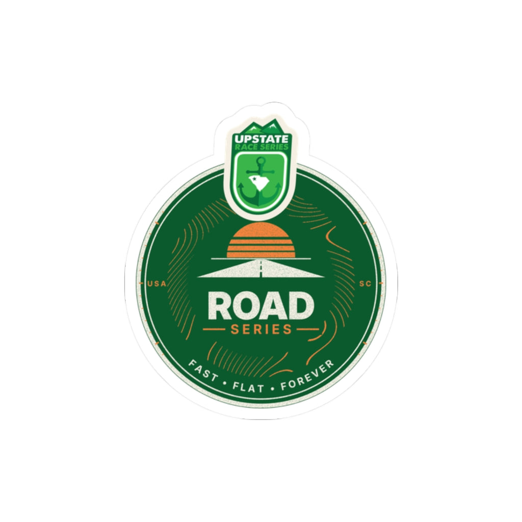 Upstate Road Series Crest Sticker