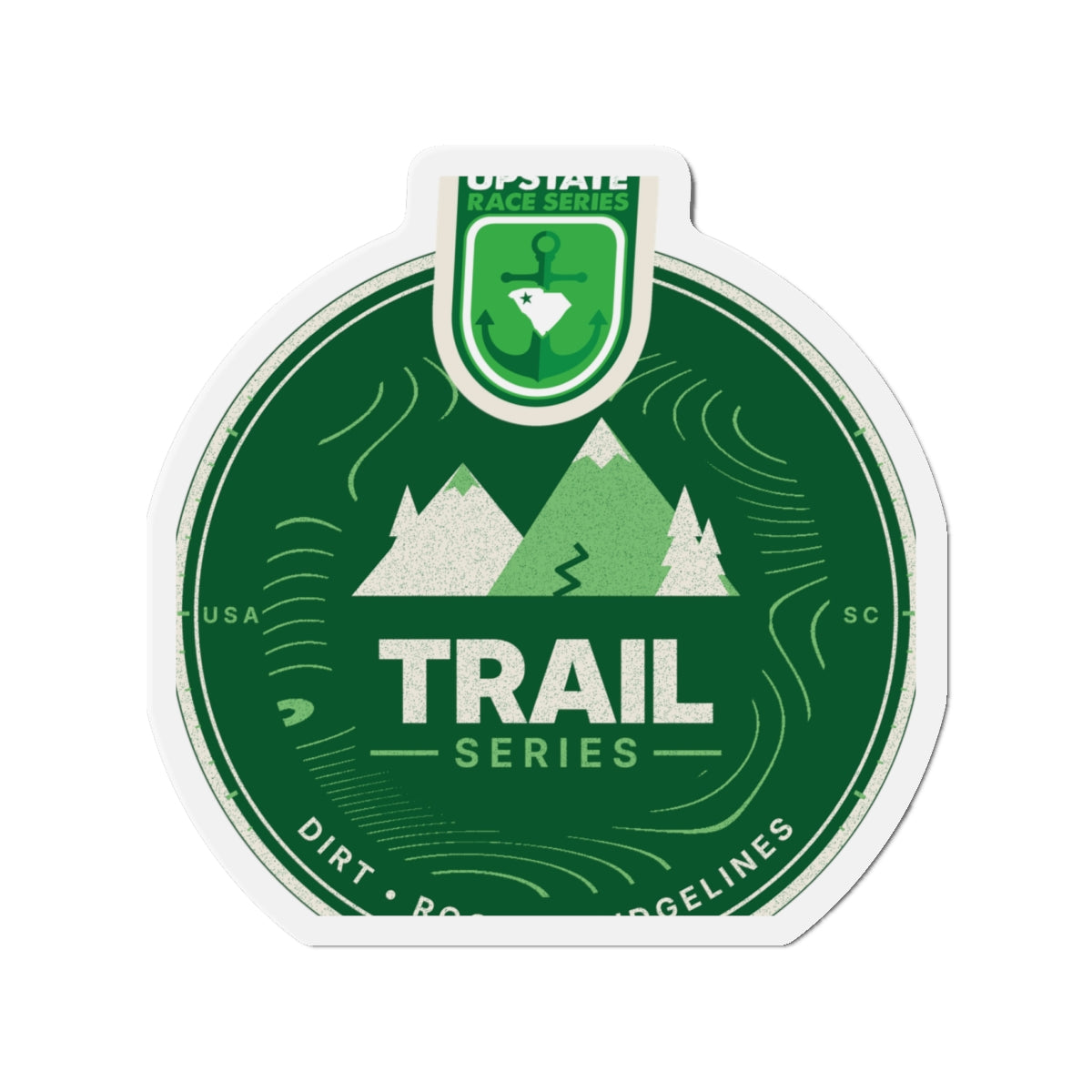 Upstate Trail Series Crest Magnet