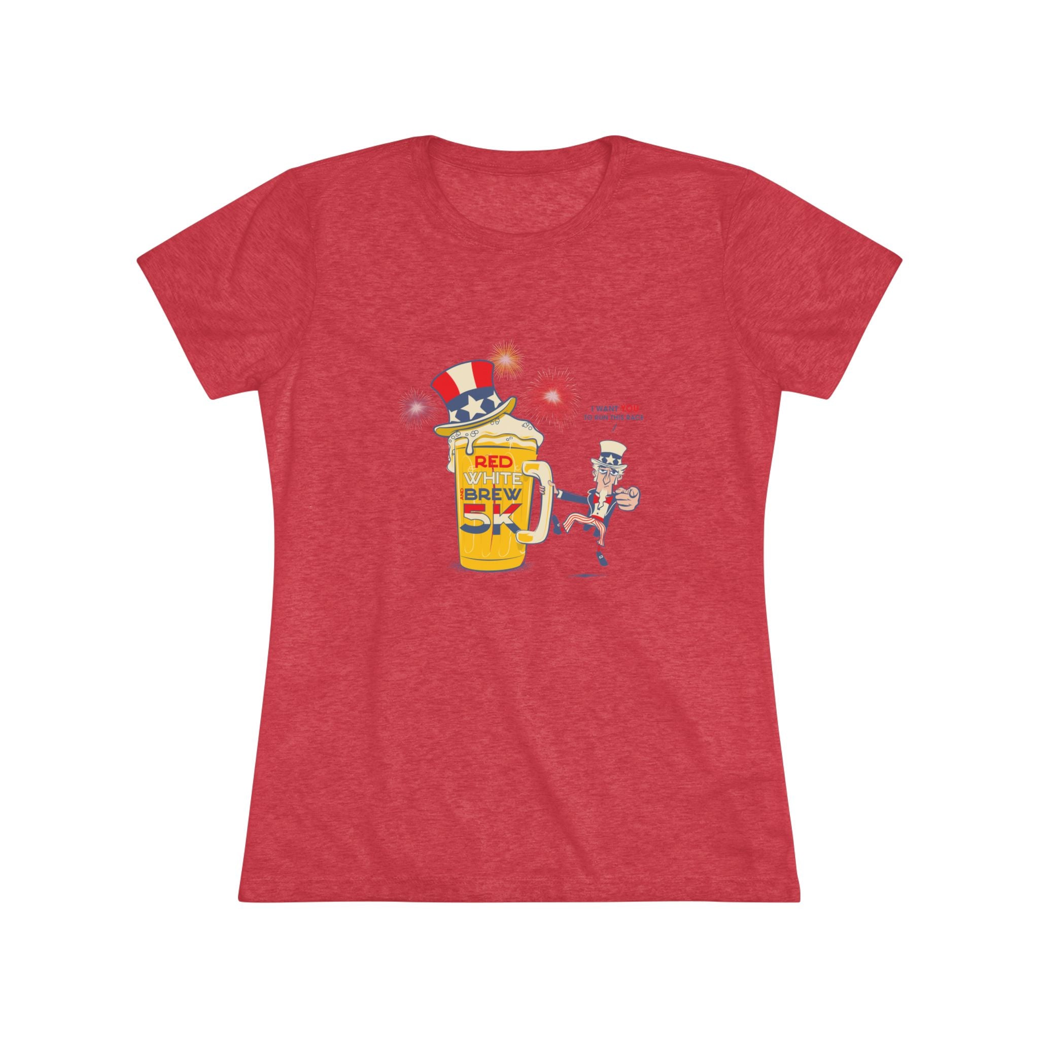 Red White & Brew 5k - Women's Tee