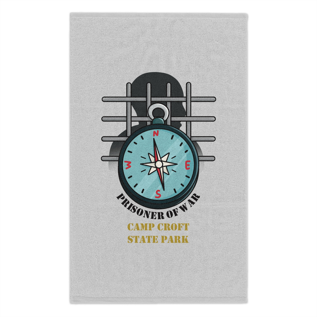 Prisoner of War Compass Rally Towel