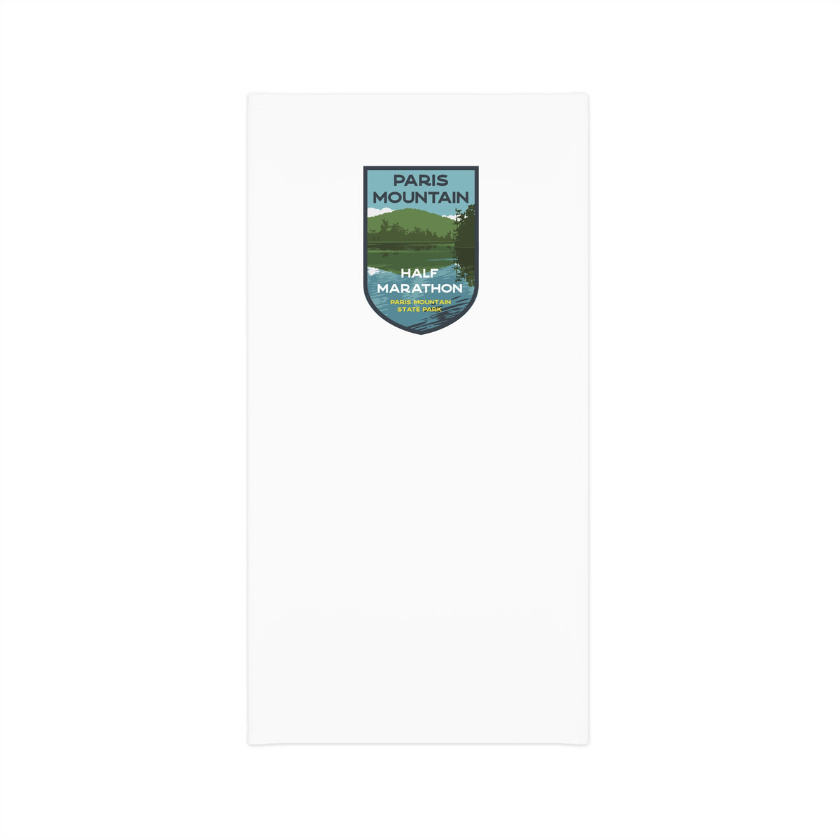 Paris Mountain Lake Badge Neck Gaiter