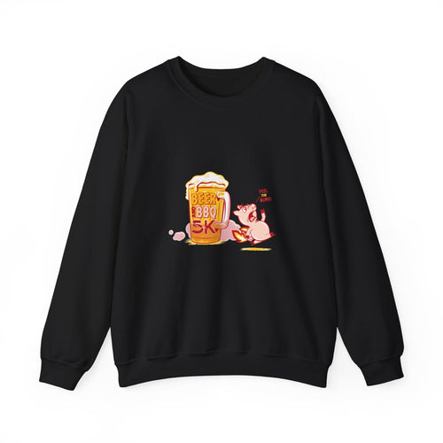 Beer & BBQ Feel the Burn Crewneck