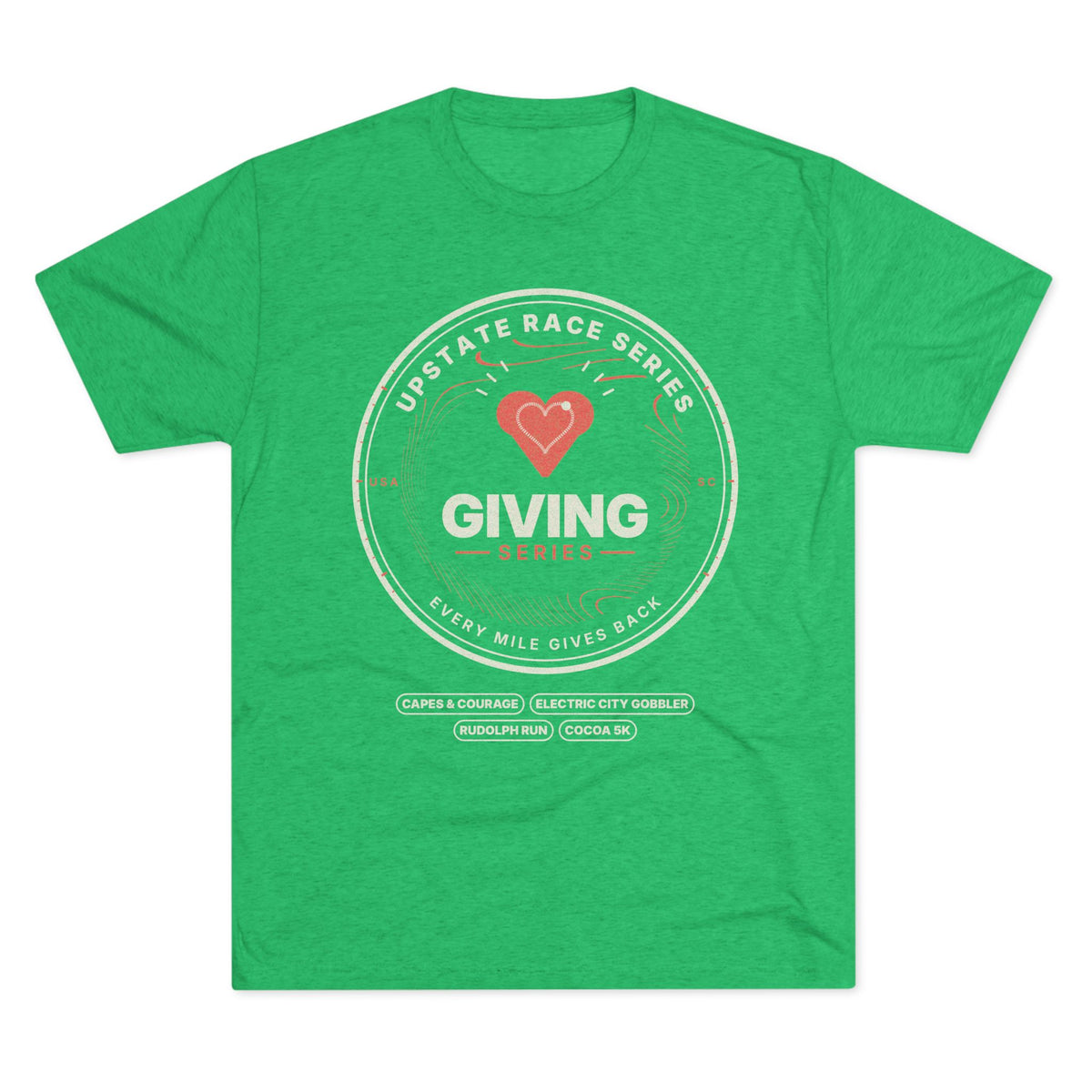 Upstate Giving Series Tee (Dark Shirts)
