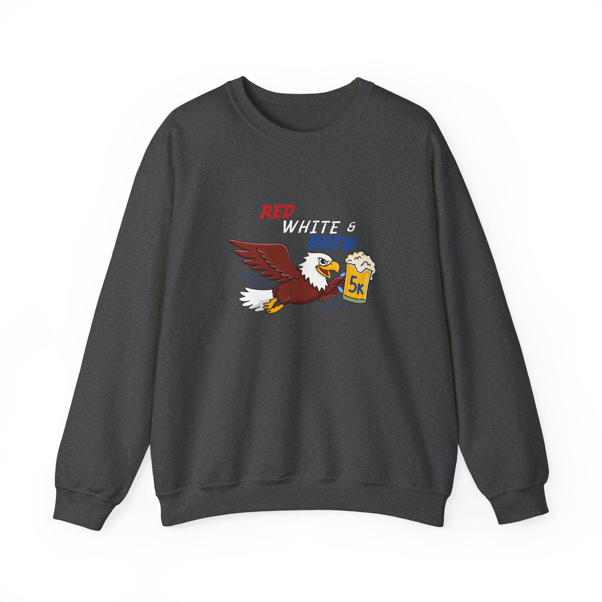 Red White & Brew Eagle Crewneck