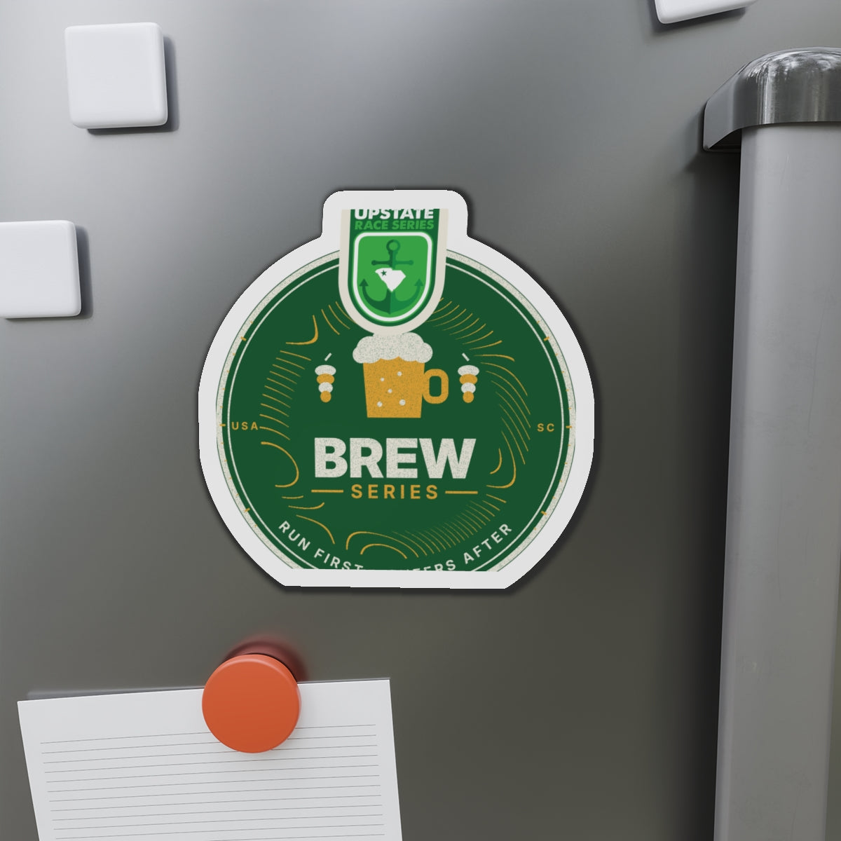 Upstate Brew Series Crest Magnet