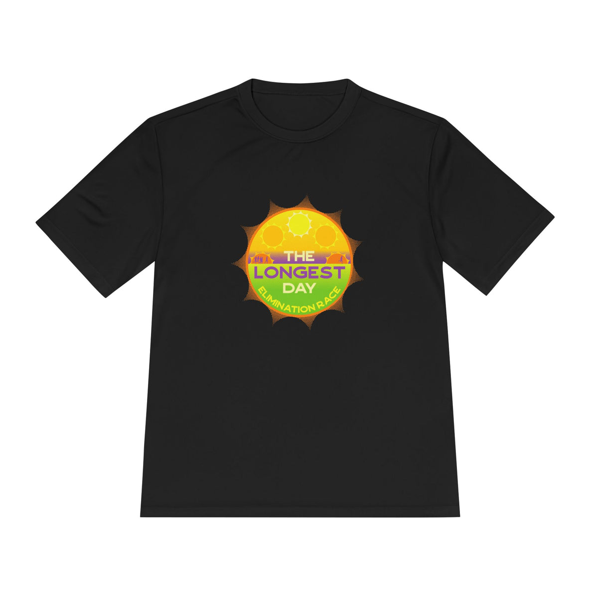 Longest Day Sunburst Badge Performance Tee