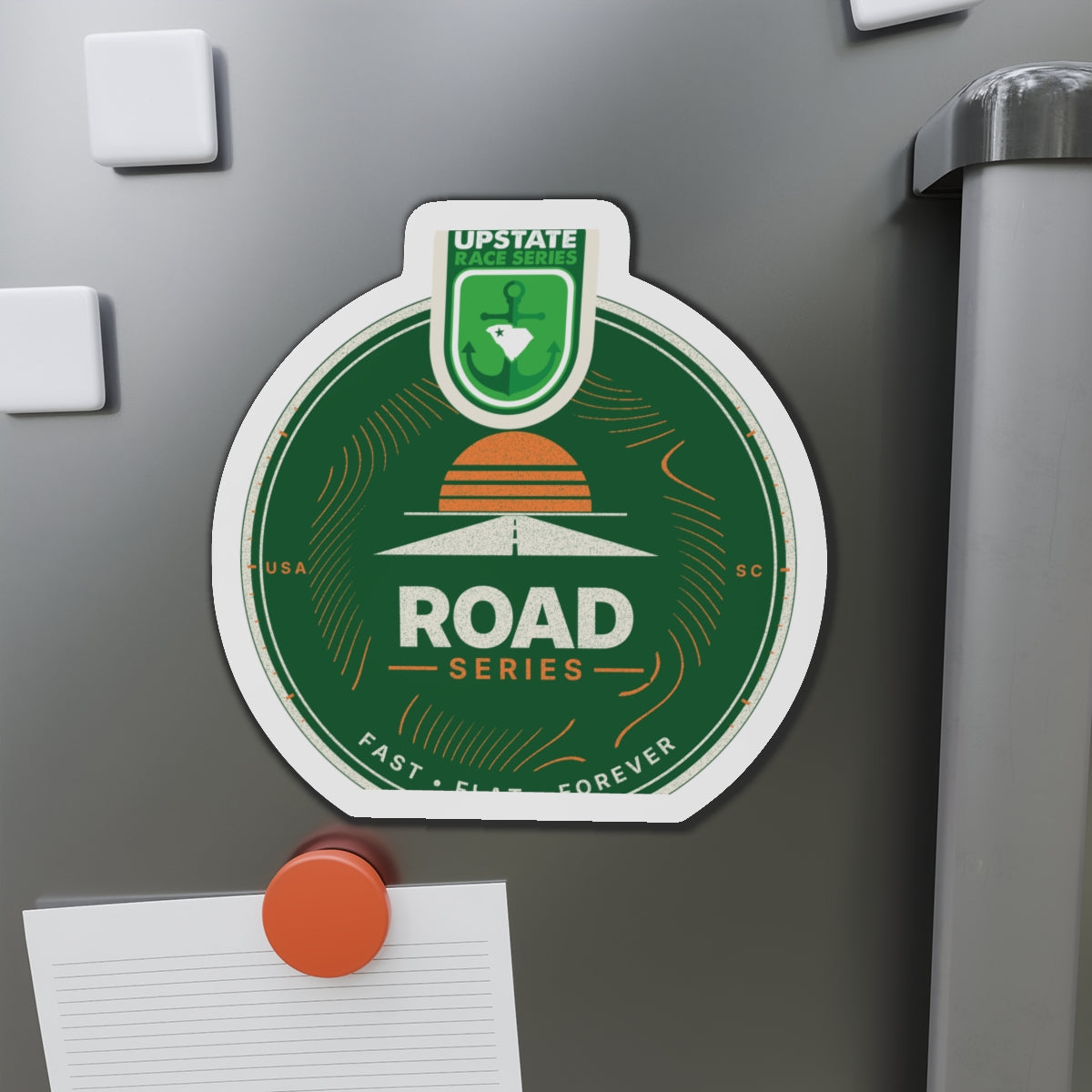 Upstate Road Series Crest Magnet