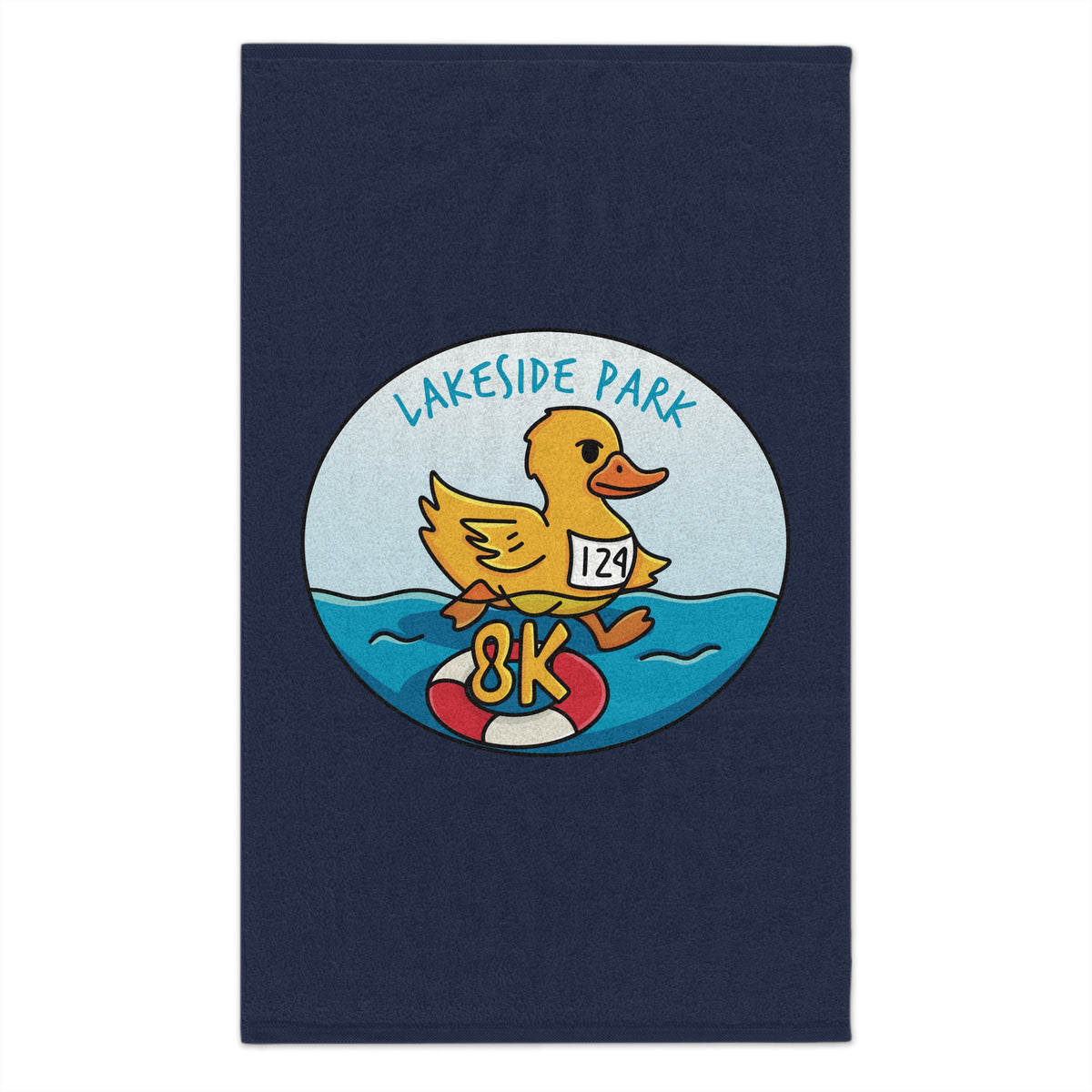 Lakeside Park Duck Badge Rally Towel
