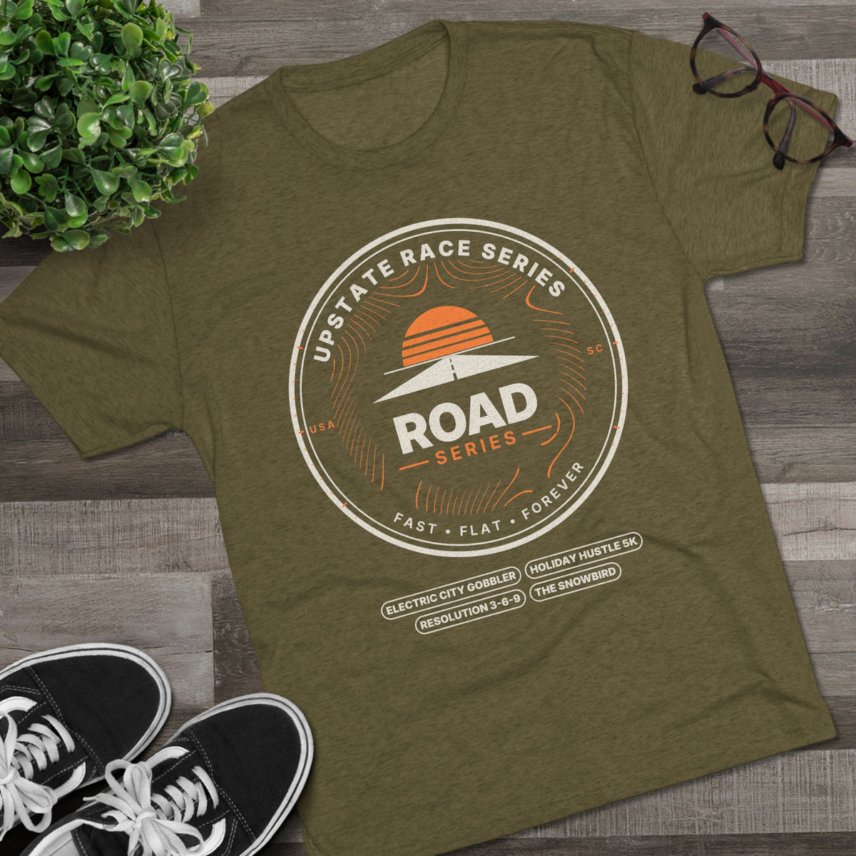 Upstate Road Series Tee (Dark Shirts)