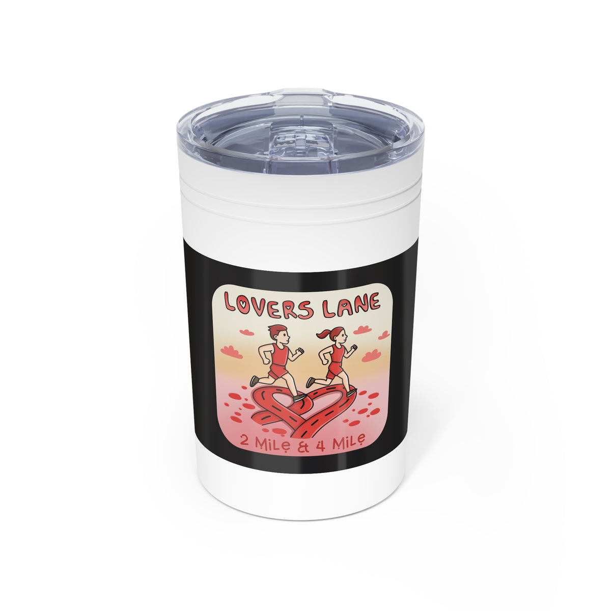 Lovers Lane Heart Badge Tumbler