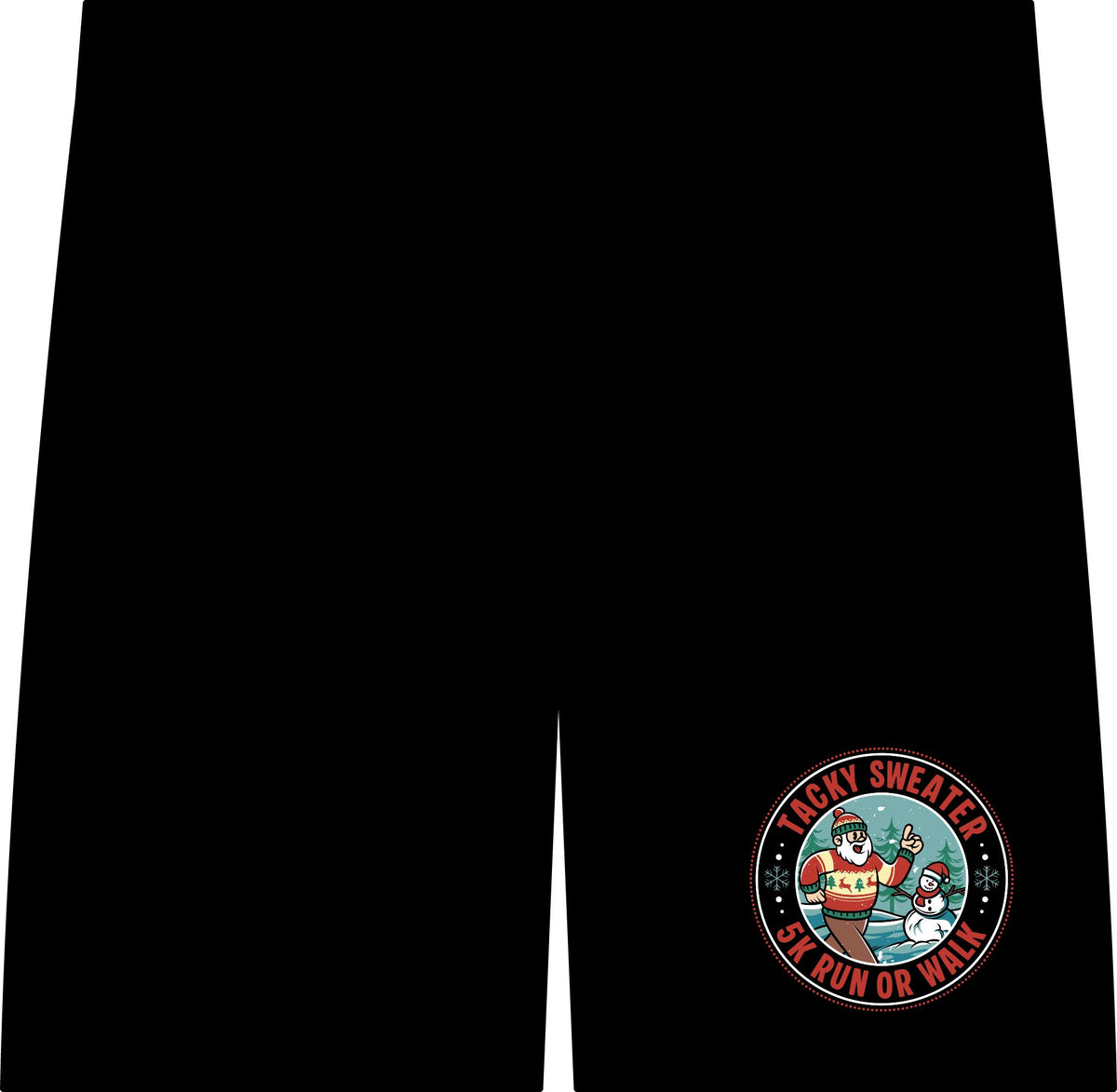 Tacky Sweater Santa Running Shorts
