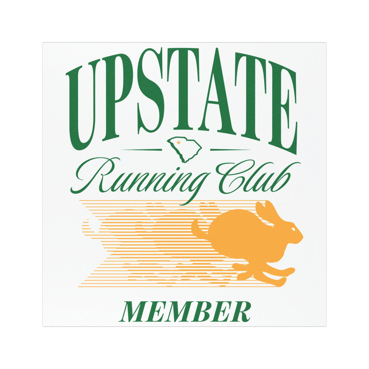 Upstate Running Club Member Car Magnet