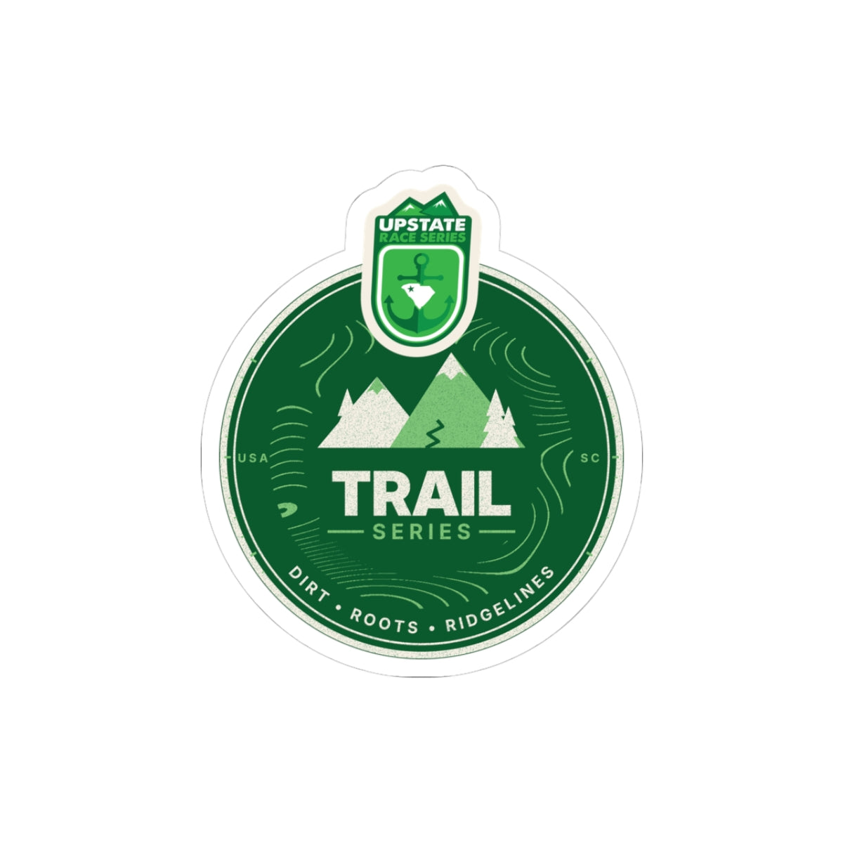 Upstate Trail Series Crest Sticker