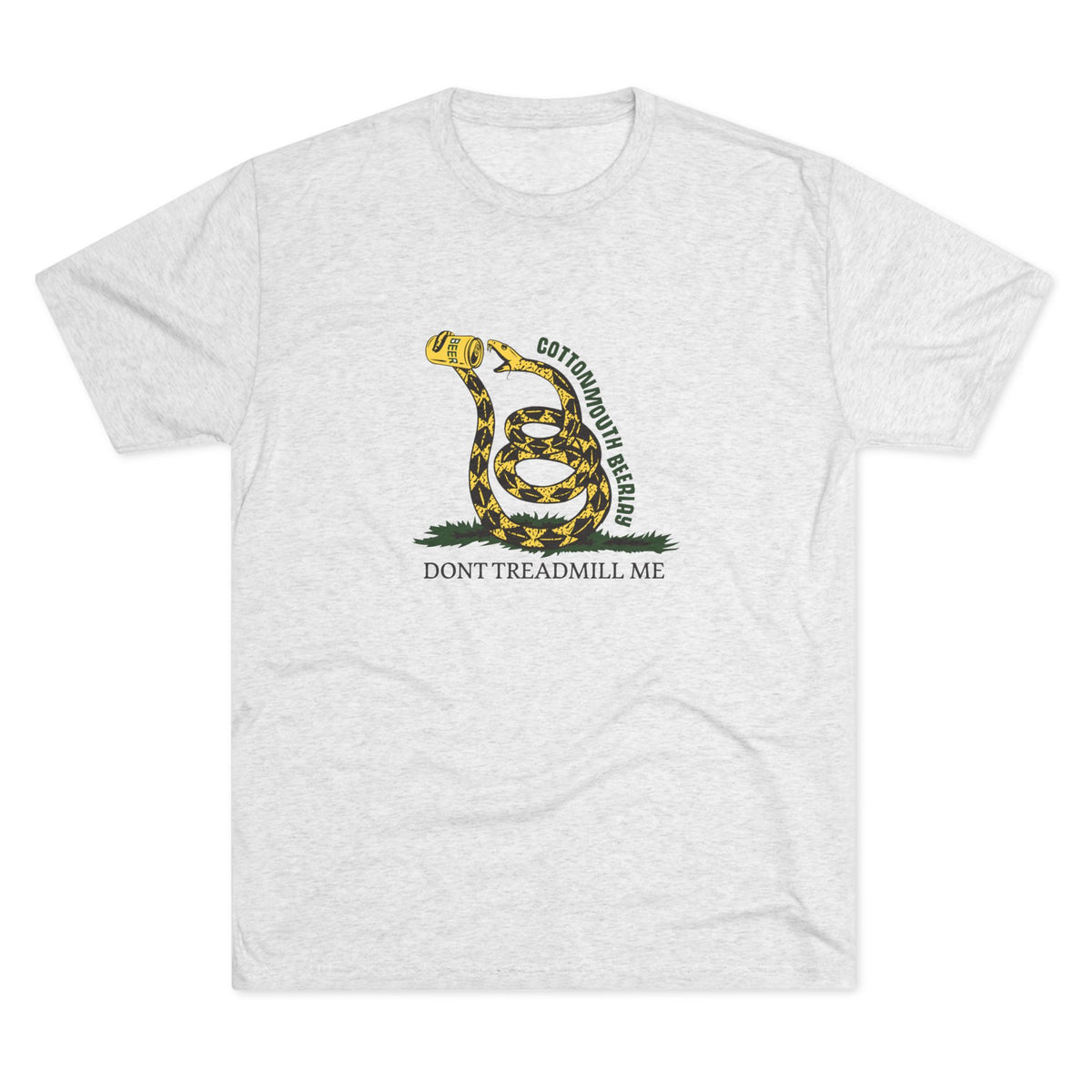 Cottonmouth Don't Treadmill on Me Flag Tee