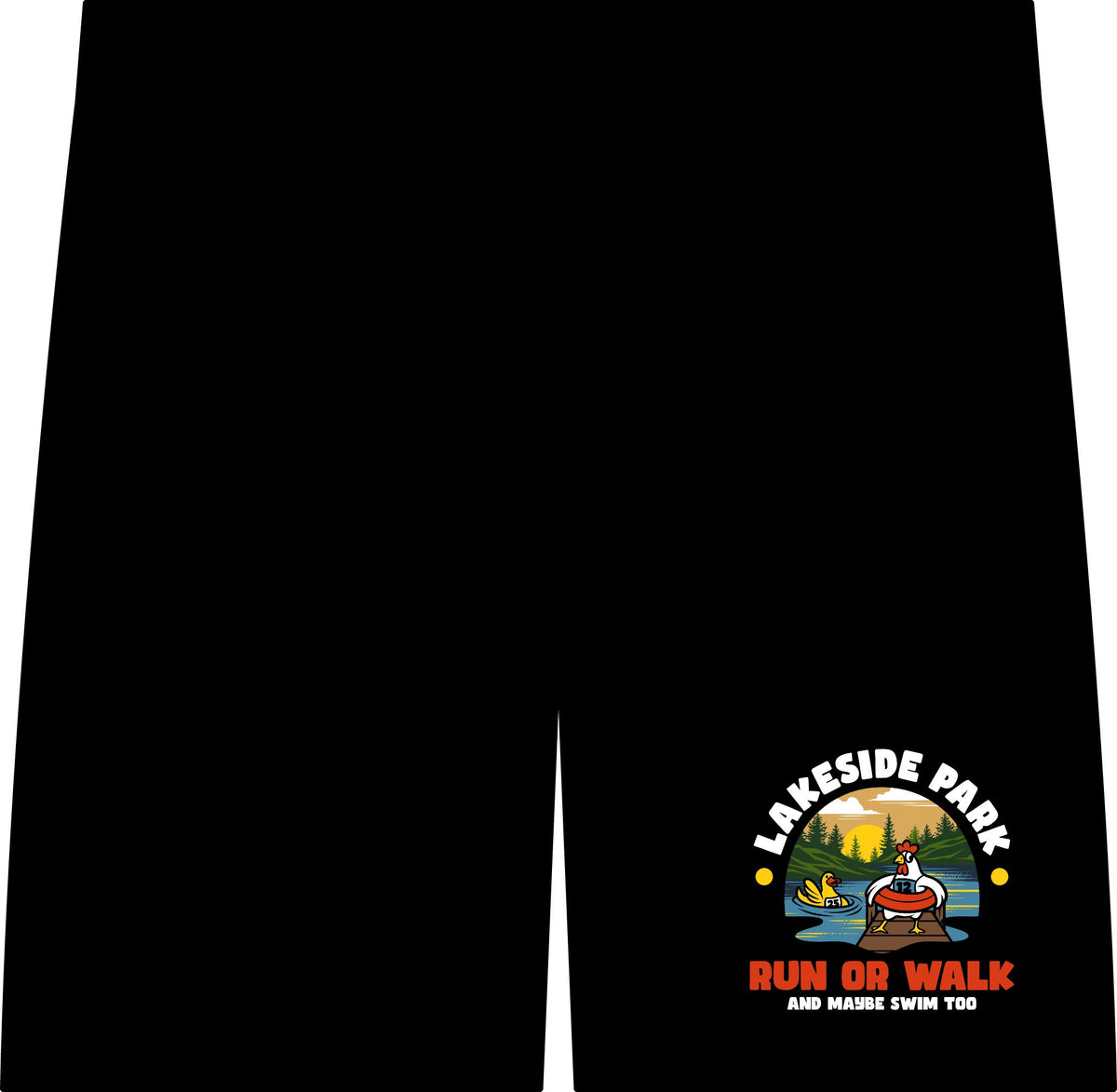 Lakeside Park Run or Walk Running Shorts