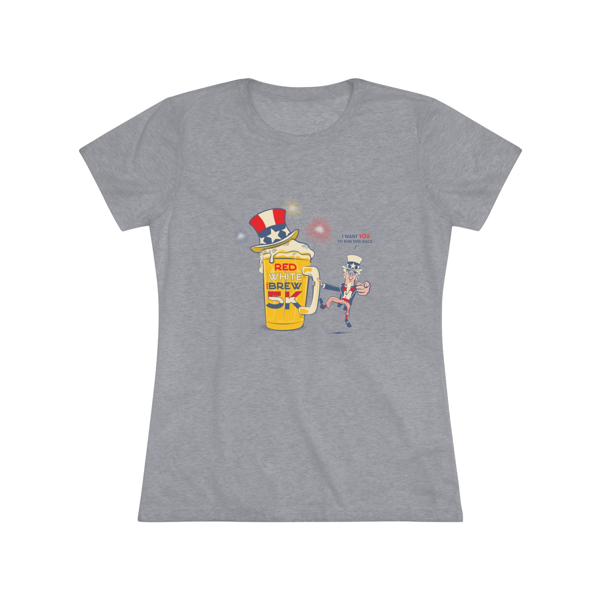 Red White & Brew 5k - Women's Tee