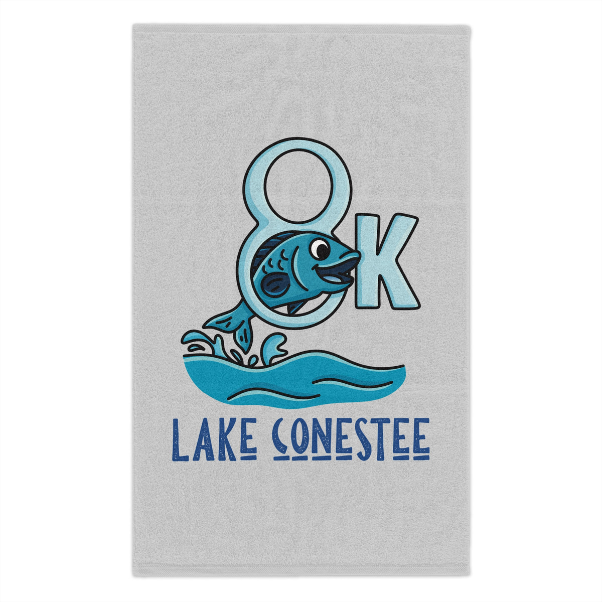 Lake Conestee Wave 8K Rally Towel
