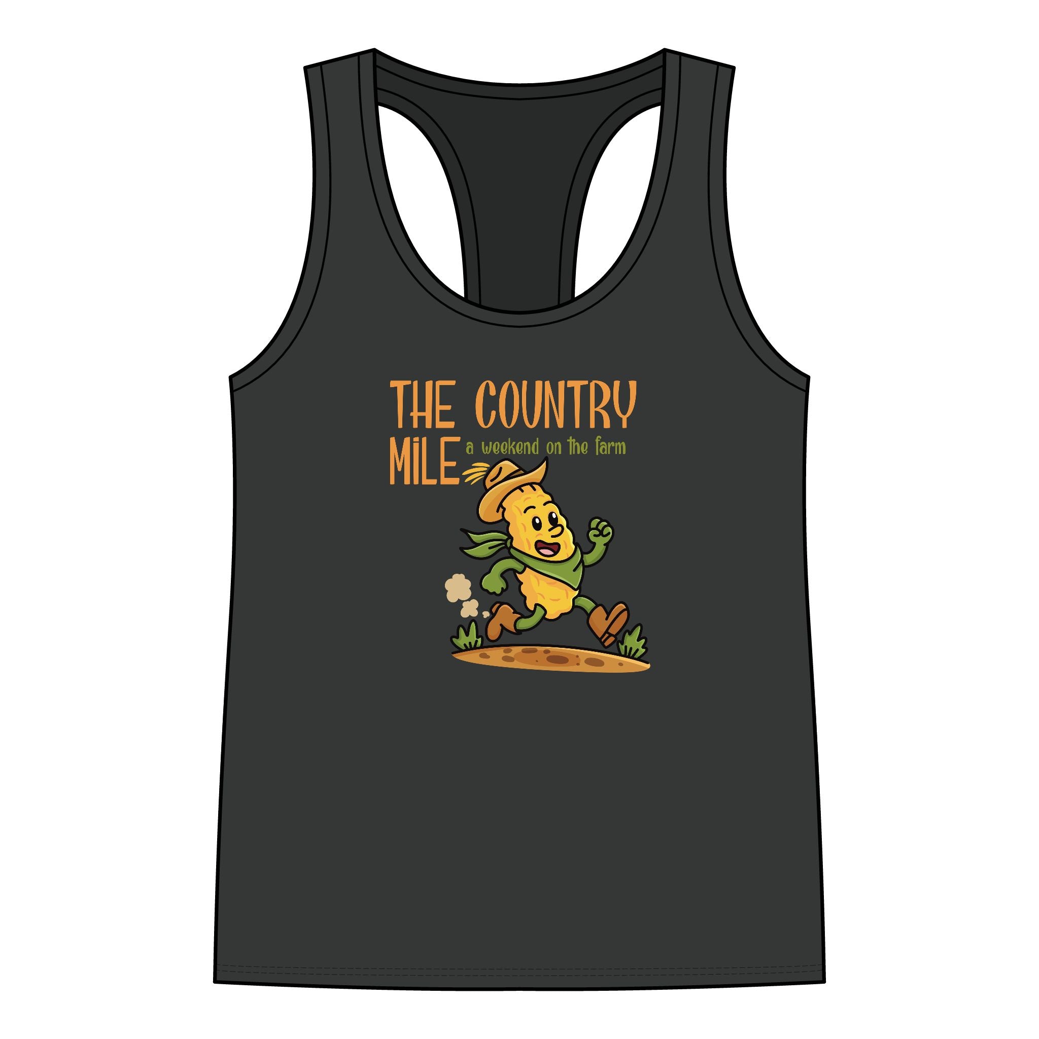 Tank Top Racer Back - The Country Mile