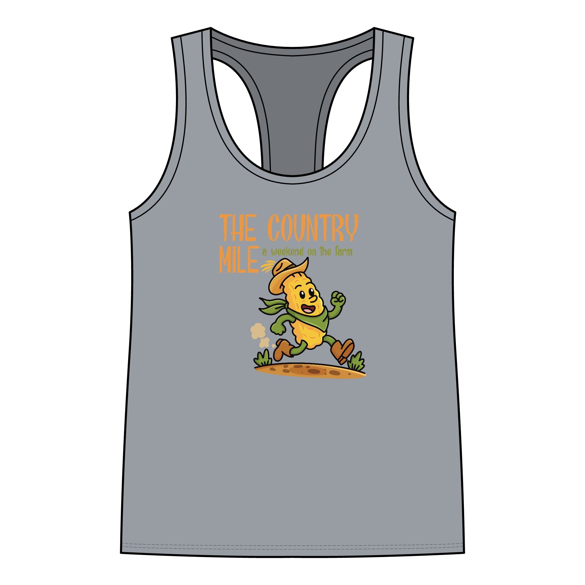 Tank Top Racer Back - The Country Mile