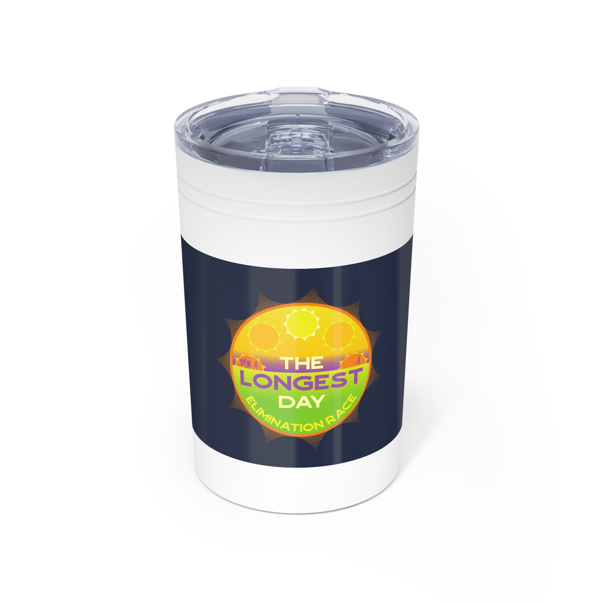 Longest Day Sunburst Badge Tumbler