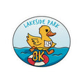 Lakeside Park Duck Badge Sticker