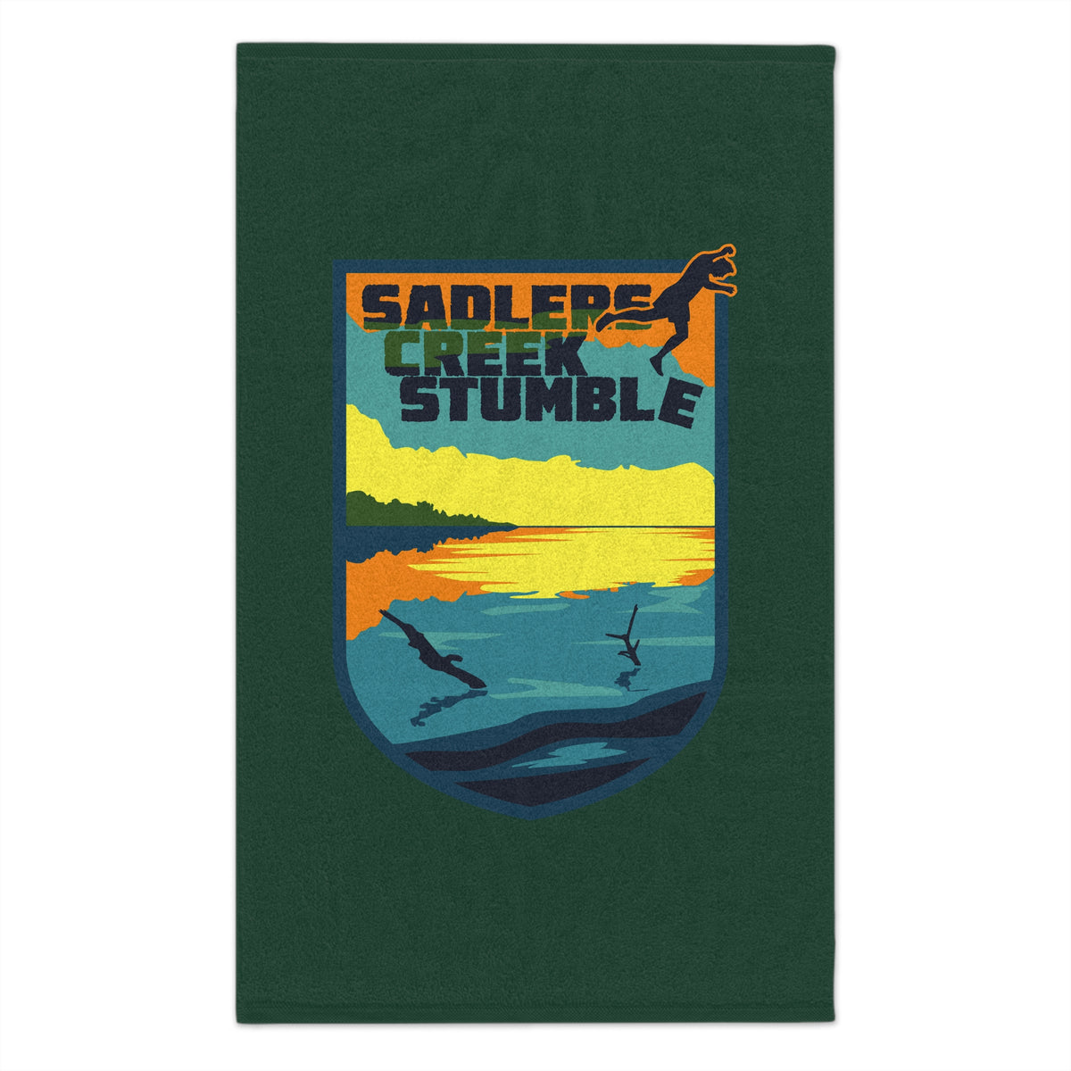 Sadlers Creek Sunset Badge Rally Towel